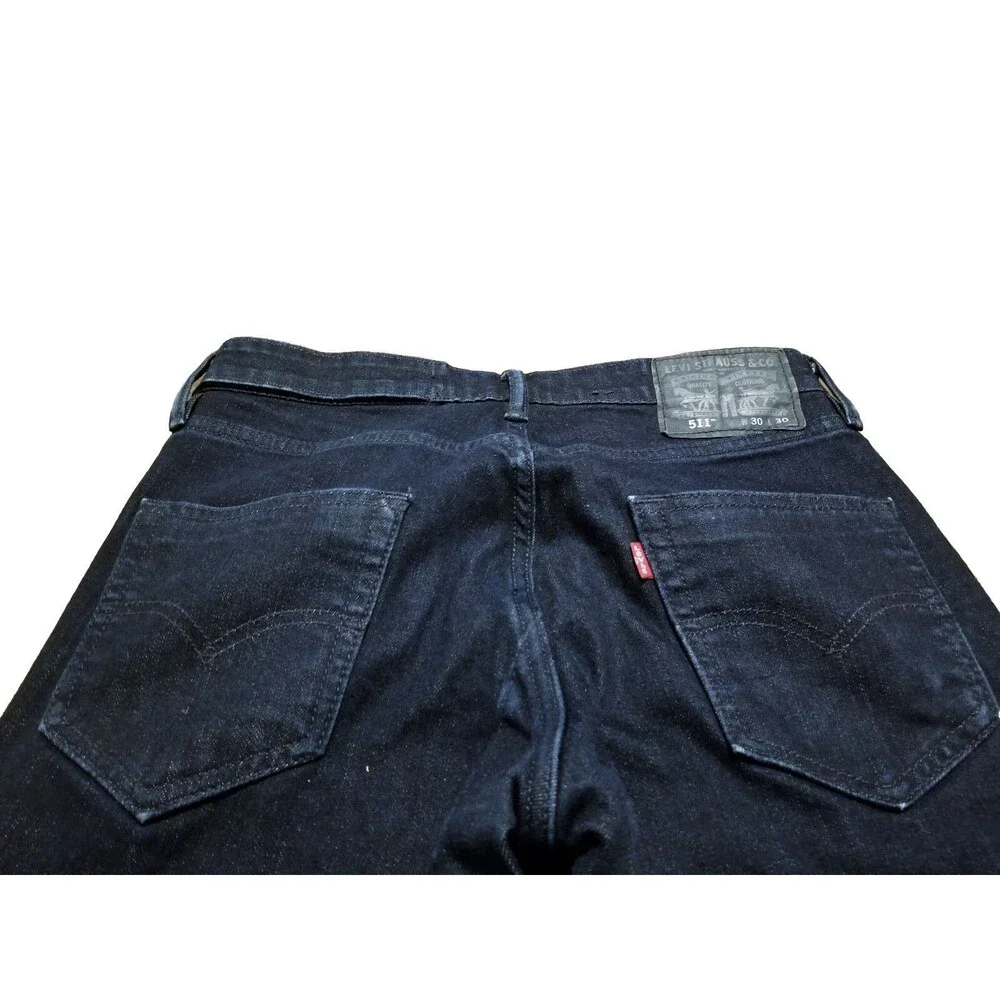 Levi's 511 Jeans Men's Size 30x30 Commuter Reflective Selvedge Demim (30x28.5)